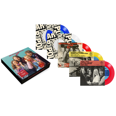 ABBA - Ring Ring - Box 5 45T - Vinyles couleur (Édition Limitée)