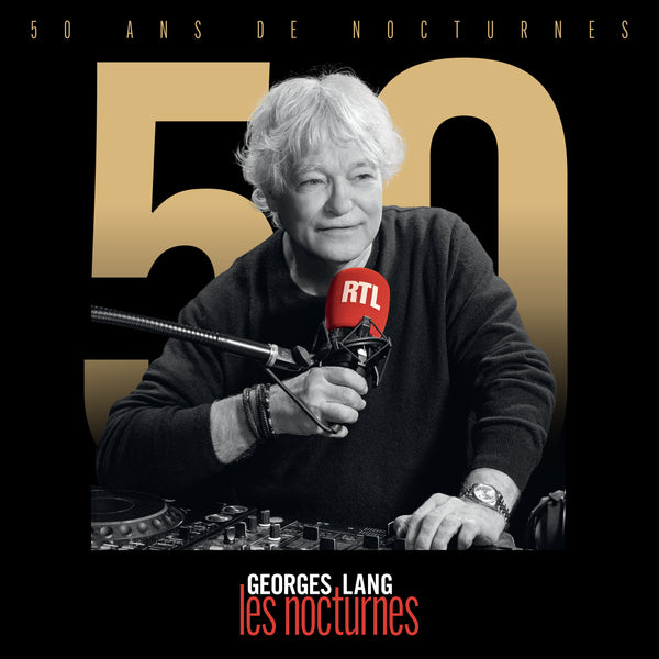 Georges Lang - Les 50 ans des Nocturnes RTL - Double vinyle dédicacé