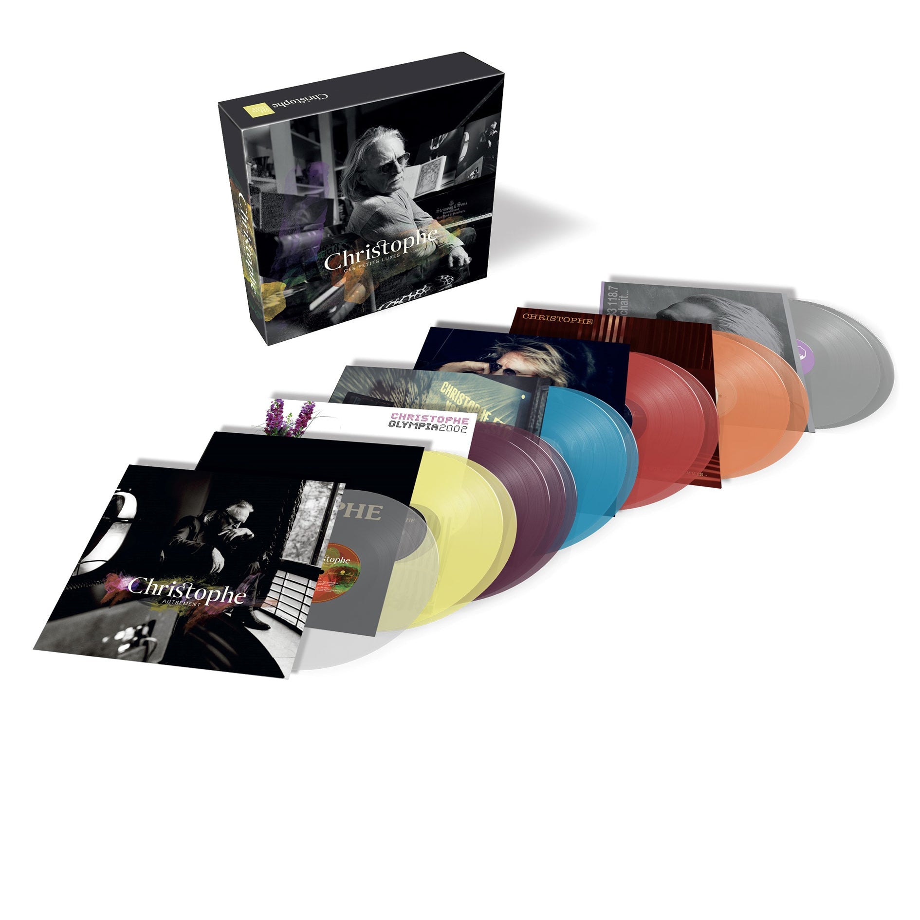 Christophe - Ces petits luxes 2001-2019 - Box Deluxe 14LP couleur –  VinylCollector Official FR