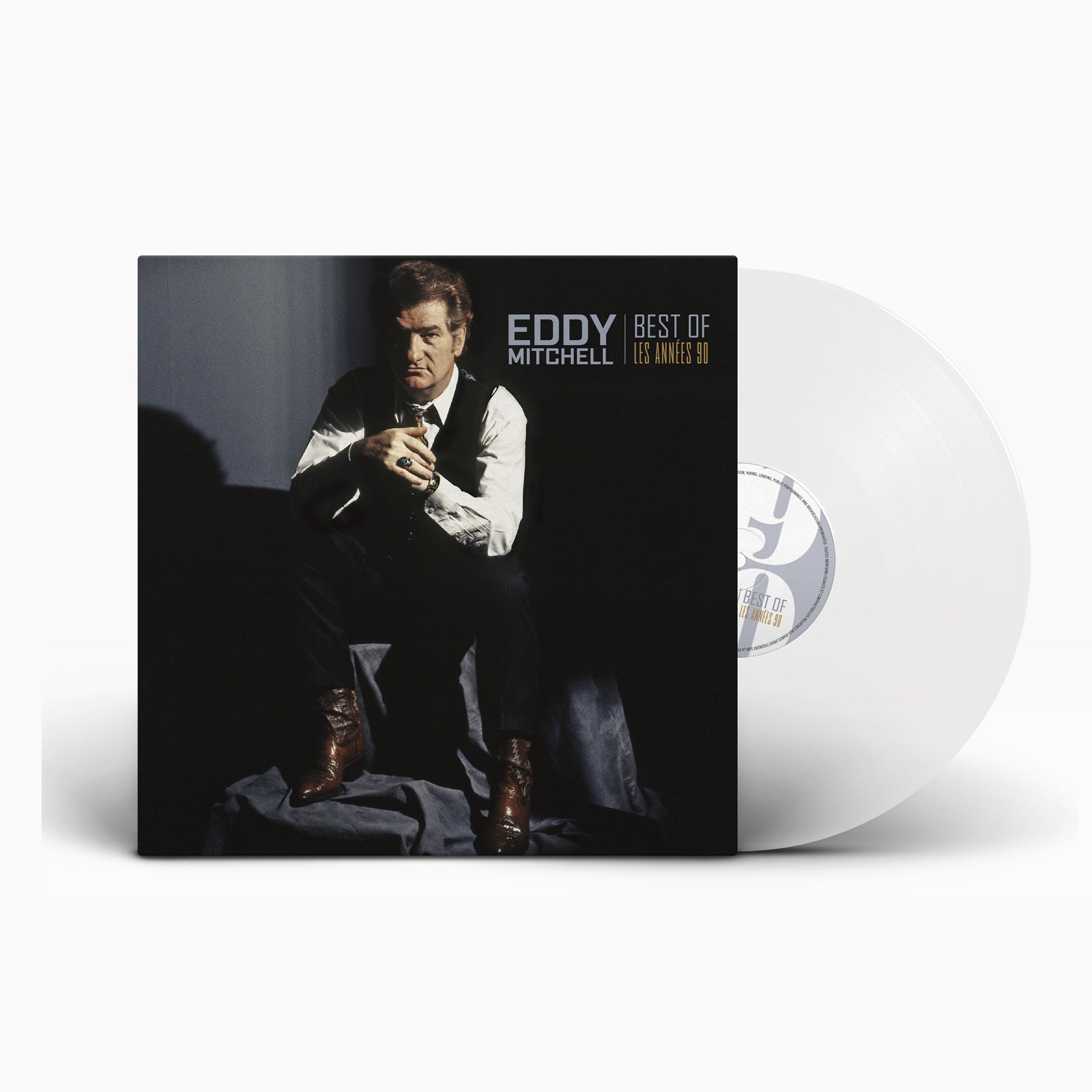 Eddy Mitchell - Best of les années 90 - Vinyle Couleur