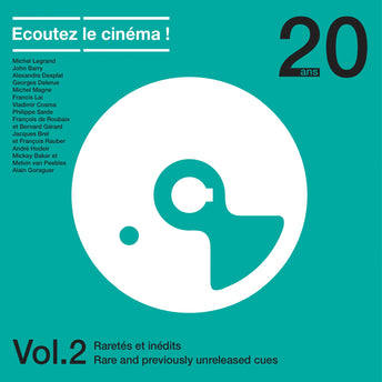 Ecoutez le cinéma ! 20 ans Vol. 2 - Raretés et inédits - Vinyle