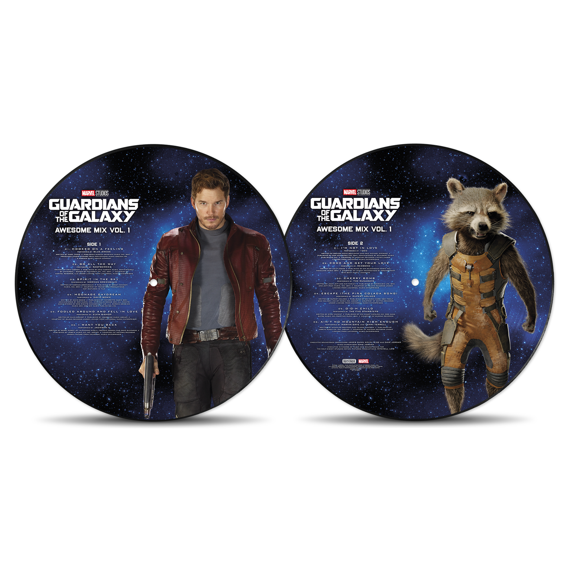 Guardians of The Galaxy Vol.1 - Vinyle Picture