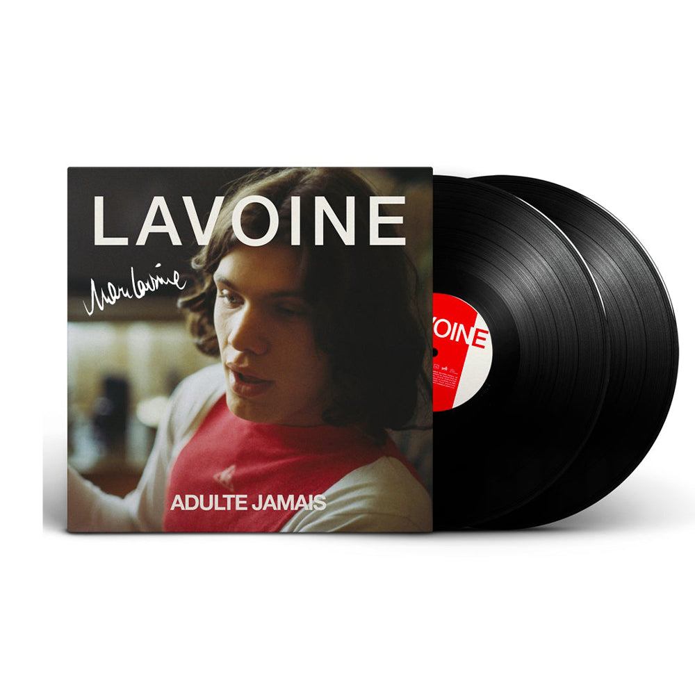Marc Lavoine - Adulte Jamais - Double vinyle dédicacé