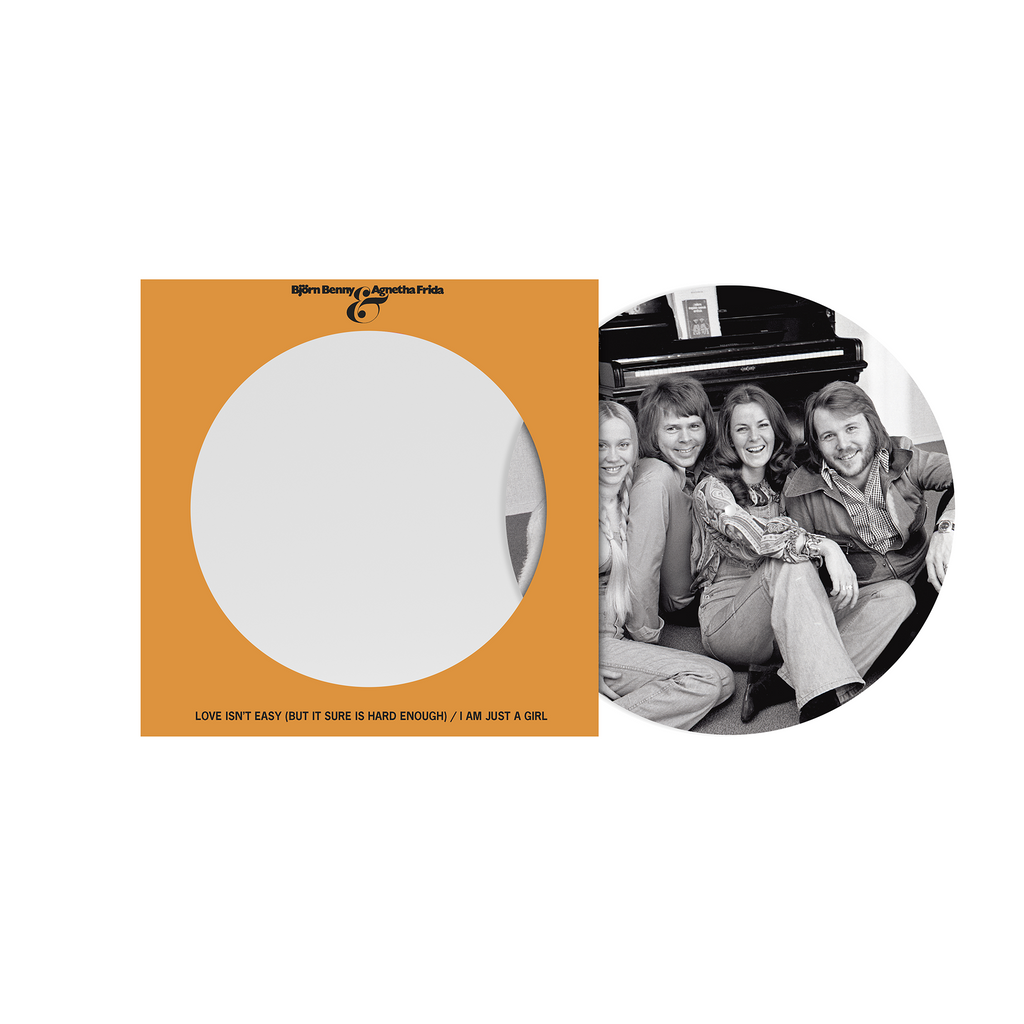 ABBA - Love Isn’t Easy (But It Sure Is Hard Enough) / I Am Just A Girl - Single Picture 45T (Édition Limitée)