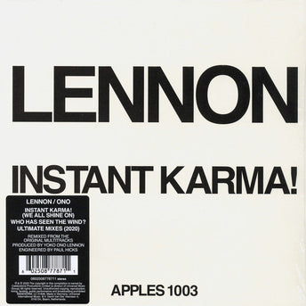 John Lennon - Instant Karma ! - 45T