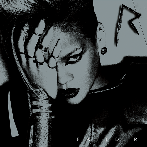 Rihanna - Rated R - Double vinyle noir glace & rose