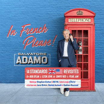 Salvatore Adamo - In french please ! - Double vinyle dédicacé