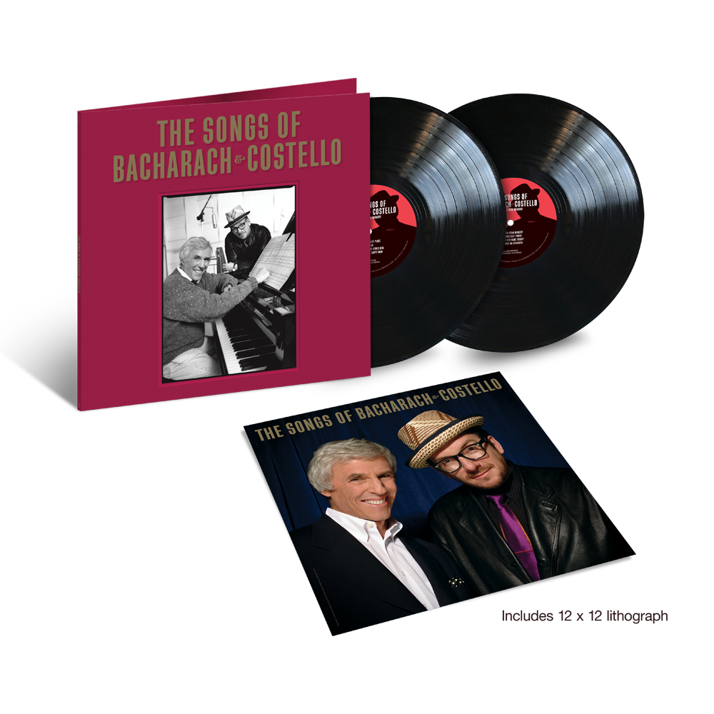 Elvis Costello & Burt Bacharach - The Songs of Elvis Costello & Burt Bacharach - Double vinyle litho