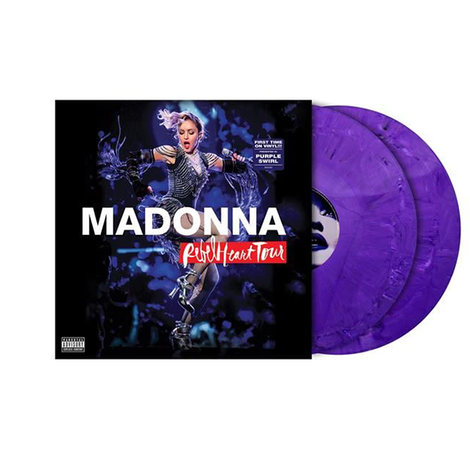 Madonna - Rebel Heart Tour - Double Vinyle marbré mauve