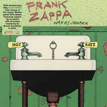 Frank Zappa - Waka/Jawaka -  Vinyle vert translucide + Lithographie