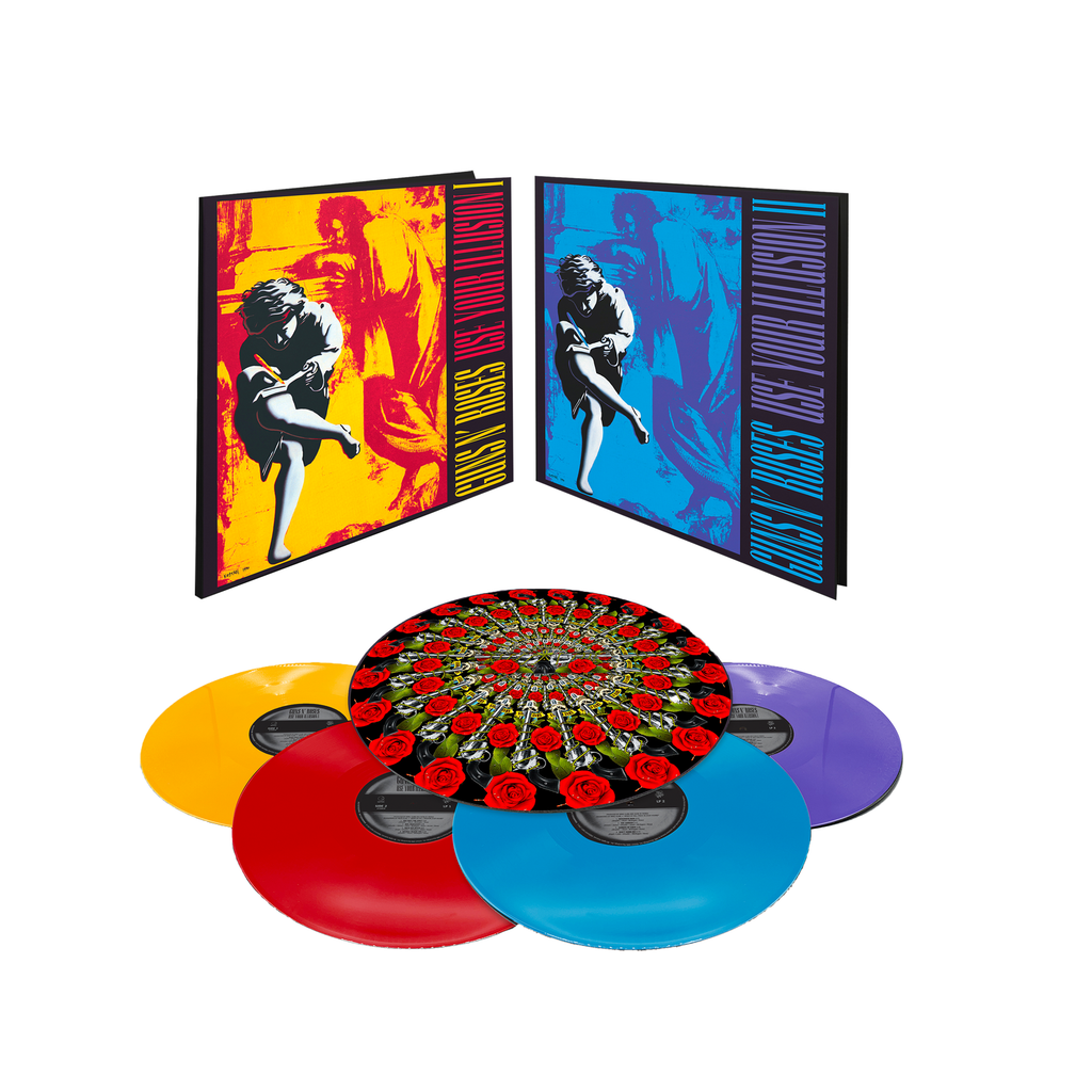 Guns N’ Roses - Use Your Illusion I & II - Coffret 4 vinyles