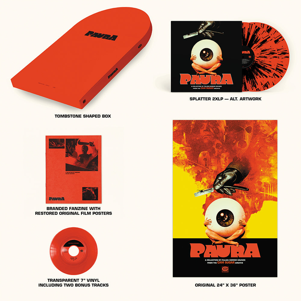 PAURA : A Collection Of Italian Horror Sounds - Coffret Collector