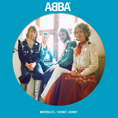 ABBA - Waterloo (Swedish) / Honey Honey (Swedish) - 45T Édition Limitée