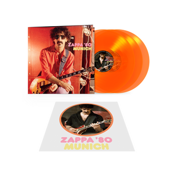 Frank Zappa - Zappa ‘80: Munich - Triple vinyle orange transparent