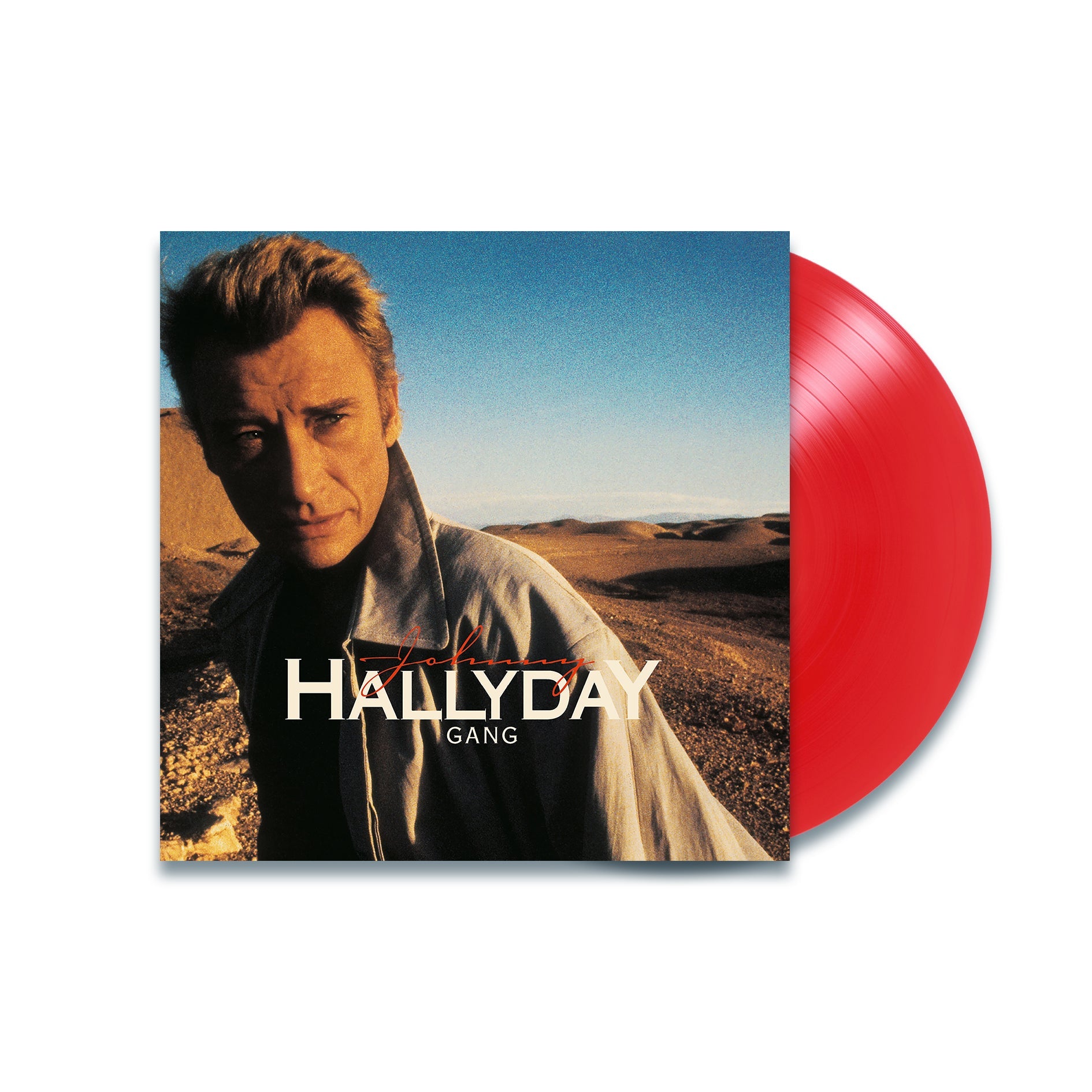 Johnny Hallyday - Gang - Vinyle Rouge – VinylCollector Official FR