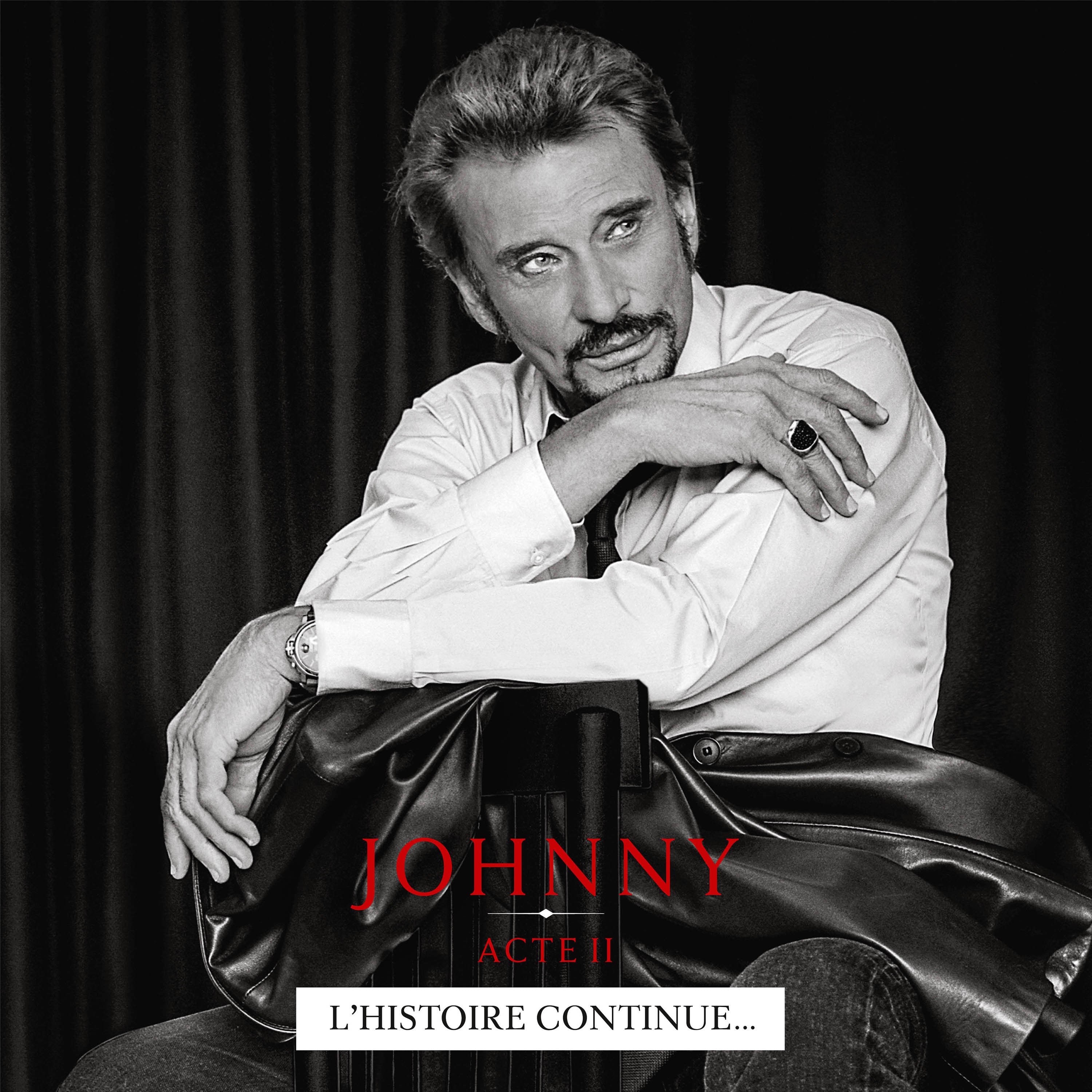 Johnny Hallyday - Acte II - Double Vinyle Rouge Numéroté
