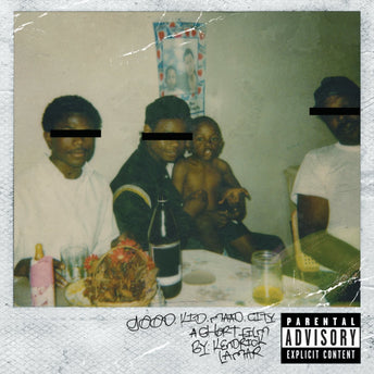 Kendrick Lamar - good kid, m.A.A.d city 10th Anniversary - Vinyle Exclusif translucide noir