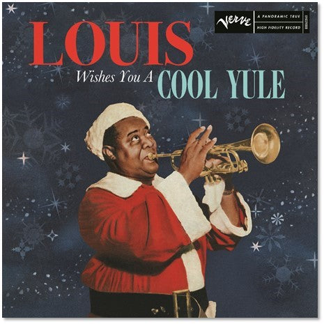 Louis Armstrong - Louis Wishes You A Cool Yule - Vinyle rouge