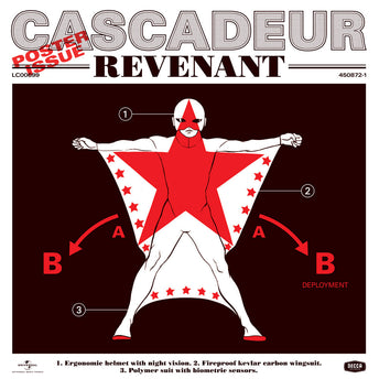 Cascadeur - Revenant - Vinyle Transparent dédicacé