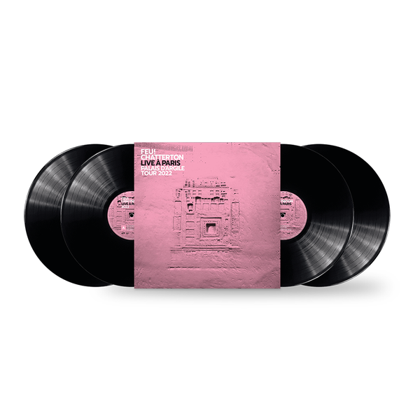 Feu! Chatterton - Live à Paris 2022 - Quadruple Vinyle dédicacé