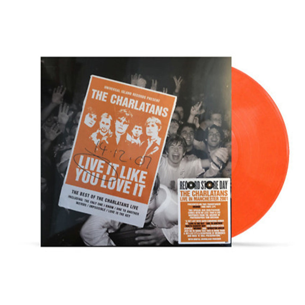 The Charlatans - Live It Like You Love It - Double Vinyle Orange