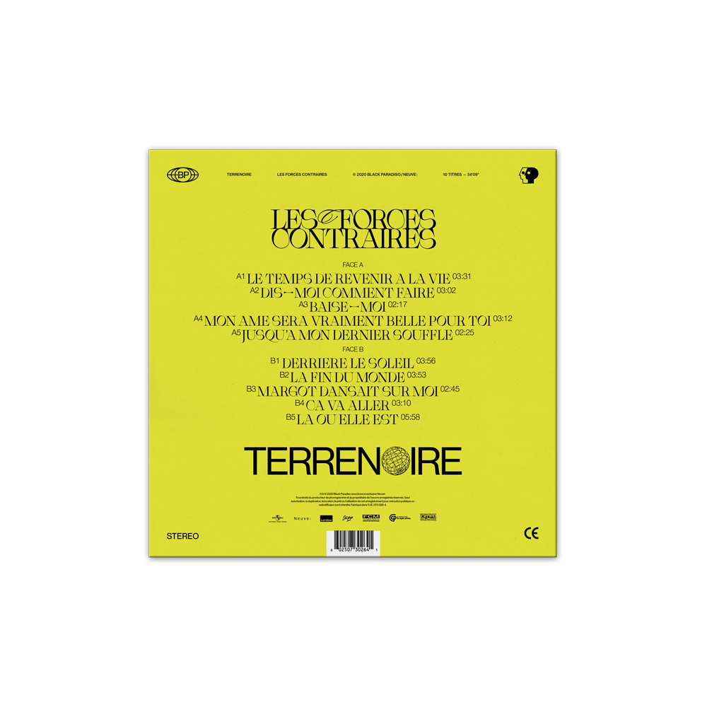 Terrenoire - Les Forces Contraires - Vinyle